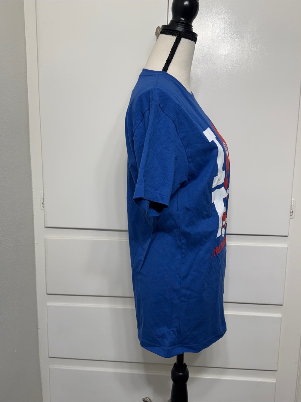Funko NWT Blue "I Love LA Stronger Together" Graphic Tee - Picture 3 of 7